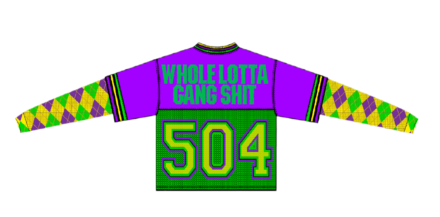 504 Mardi Gras Boxy Fit Jersey